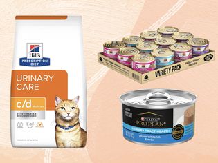 A collage of cat foods for urinary health that we recommend 